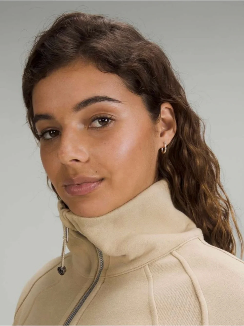 Lululemon Scuba Oversized Funnel Neck Half Zip- size xs/s